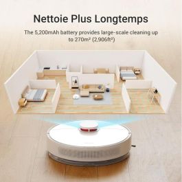 Dreame D10 Plus Aspiradora Robotizada 0,4 L Blanco, 5200 mAh, Núm. Artículo: 1020400000046 Dreame D10 Plus Aspiradora Robotizada 0,4 L Blanco, 5200 mAh, Núm. Artículo: 1020400000046