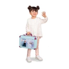 Smoby Maleta de Belleza Frozen Elsa Anna con 13 Accesorios de Peluquería, Uñas y Maquillaje. Neceser Portátil Infantil Smoby Maleta de Belleza Frozen Elsa Anna con 13 Accesorios de Peluquería, Uñas y Maquillaje. Neceser Portátil Infantil