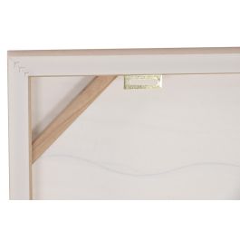 DKD Home Decor Cuadro Scandi Blanco Lienzo MDF 4.5 x 52 x 102 cm (2 Unidades)