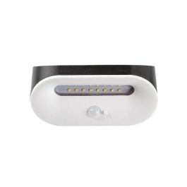 RABALUX RAB-77006 Aplique Exterior Solar Brezno LED 3.2W 145Lm 4000K Luz Blanca Natural Sensor Movimiento IP44 Negro Moderno RABALUX RAB-77006 Aplique Exterior Solar Brezno LED 3.2W 145Lm 4000K Luz Blanca Natural Sensor Movimiento IP44 Negro Moderno