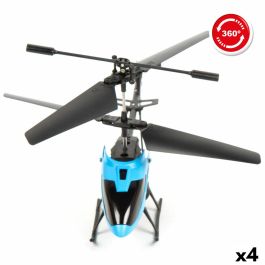 Helicóptero con Radiocontrol Colorbaby (4 Unidades)