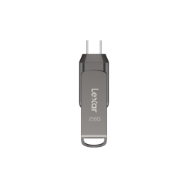 Lexar JumpDrive LJDD400128G-BNQNG unidad flash USB 128 GB USB Tipo C 3.2 Gen 1 (3.1 Gen 1) Gris