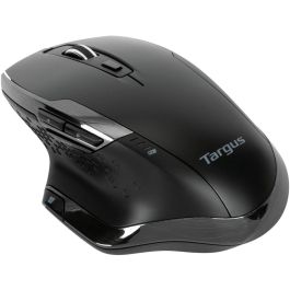Targus AMW584GL Ratón Ergonómico Inalámbrico Blue Trace 1600 DPI para Mano Derecha, 7 Botones, Negro