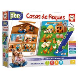 Educa Juego Educativo Interactivo 20321 Cosas De Peques para Niños +2 Años Sumar Restar Horas Cuerpo Humano