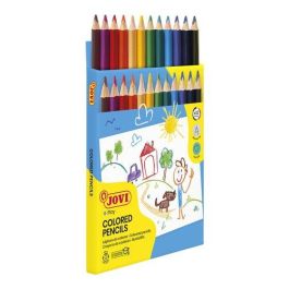 Jovi Lápices de Colores Maxi Triangulares de Madera, Estuche de 12 Unidades Surtidas, para Niños Precio: 4.49999968. SKU: B16NW94S87
