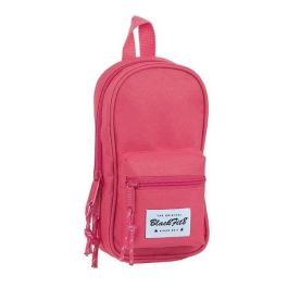 Safta Plumier Mochila C/4 Port. Vacio Blackfit8 Fresa