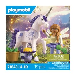 Playmobil 71843 Unicornio Lucky Lavender con Hada, Amuleto de la Suerte para Niños +4 Años
