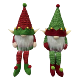 DKD Home Decor Figura Navidad Tradicional Elfo Poliéster Verde Rojo 12 x 45 x 15 cm (6 Unidades) Precio: 32.49999984. SKU: B1DQW7APQY