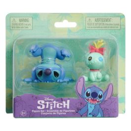 JUST PLAY Blister 2 Figuras Stitch Disney 7,5cm Surtido