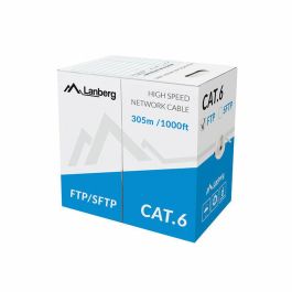 Lanberg LCF6-11CU-0305-S Cable Cat6 F/UTP FTP Solid Copper 305M Precio: 219.50000039. SKU: S5609142