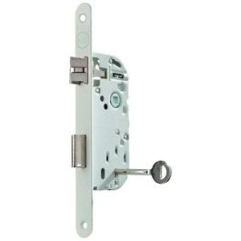 Yale Y75R-A40/B/SC Cerradura de empotrar con llave, Eje 40mm, Caja fuerte 135mm, Certificación NF Nivel 2, Blanco