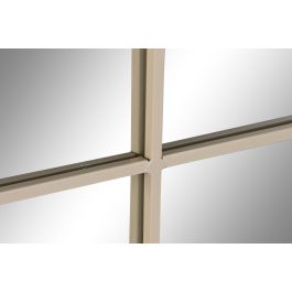 DKD Home Decor Espejo Scandi de Ventana Beige 122x122 cm con Marco de Hierro y Cristal, Interior 121x121 cm. Colección Anxi. DKD Home Decor Espejo Scandi de Ventana Beige 122x122 cm con Marco de Hierro y Cristal, Interior 121x121 cm. Colección Anxi.