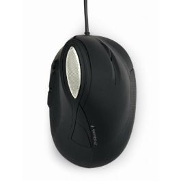 Gembird MUS-ERGO-03 Ratón Óptico Ergonómico para Oficina, Mano Derecha, USB Tipo A con Cable, 3200 DPI, 6 Botones, Negro, con Rueda Precio: 16.50000044. SKU: S5615483