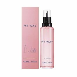 Giorgio Armani MY WAY FLORAL EDP Recarga para Mujer 100 ml - Perfume Floral Blanco Luminoso con Notas de Mandarina Verde, Flor de Azahar y Nardos Giorgio Armani MY WAY FLORAL EDP Recarga para Mujer 100 ml - Perfume Floral Blanco Luminoso con Notas de Mandarina Verde, Flor de Azahar y Nardos