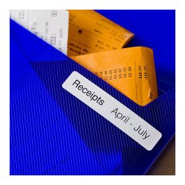 Brother Etiquetas Precortadas para Carpetas 17x87 mm 300 Etiquetas