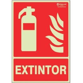 DUVER 7001 Señal Extintor de Plástico Luminiscente 297x210mm Precio: 11.58999952. SKU: B1EC28XW3E