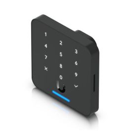Ubiquiti Lector de Tarjetas NFC con Teclado, PoE, Apple Touch Pass, BLE 4.1, 1x 10/100 MbE, IP55, Negro