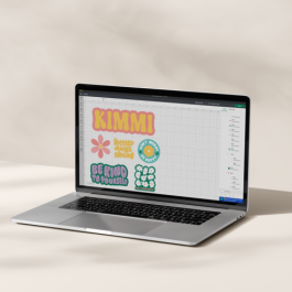 Cricut 2010361 Vinilo de Transferencia Térmica Liso, Blanco, 8 Hojas, 210x297 mm, Compatible con Cricut Maker, Explore y Joy Xtra