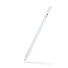 LEOTEC LESTP04W Lápiz Digital Stylus ePen Plus Compatible con Android iOS Windows con Punta Precisión 1.7mm y Carga USB-C Blanco
