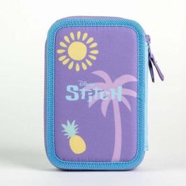 Cerdá Plumier Estuche Escolar Completo con Accesorios Personaje Disney Stitch Morado 12.5 x 19.5 x 4.5 cm para Niños a partir de 3 Años Cerdá Plumier Estuche Escolar Completo con Accesorios Personaje Disney Stitch Morado 12.5 x 19.5 x 4.5 cm para Niños a partir de 3 Años