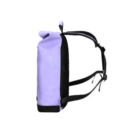 Cartera Antartik Mochila Waterproof Enrollable Diseño Casual Color Lavanda 480x130x280 mm