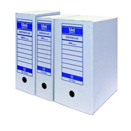 Caja de Archivo Unipapel Unisystem Definiclas Blanco A3 Precio: 105.50000043. SKU: S8419469