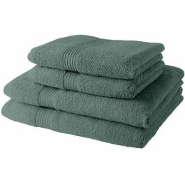 Today Essential Set de 4 toallas de baño 2x 50x90 cm y 2x 70x130 cm 100% Algodón 450 g/m² Celadon Precio: 34.98999955. SKU: B16W74VZPZ