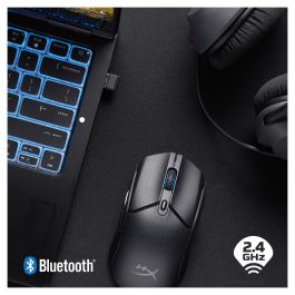 Hyperx Ratón Inalámbrico para Juegos Pulsefire Haste 2 Core PC Negro HYP8R2E6AA
