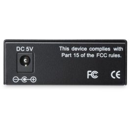 Digitus Convertidor de Medios Gigabit Ethernet, con Ranura SFP Abierta, para Conversión de Señales de Red de Cobre a Fibra Óptica, Sin Módulo SFP