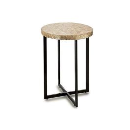 Giftdecor Mesa Auxiliar Redonda Nácar Claro 45 cm - Blanco, Beige, Oro Precio: 64.79000055. SKU: S3603659