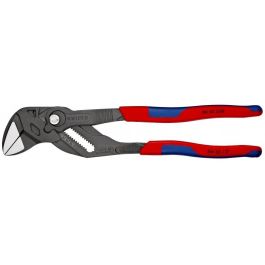 Knipex 86 02 250 - Llave Tenaza Ajustable Zangenschlüssel, Atramentada Gris/Rojo, Apertura 5.2 cm, 250 mm