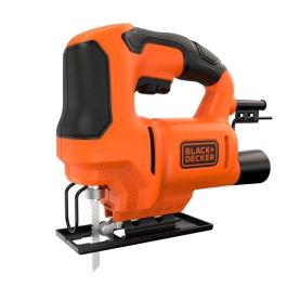 Sierra de calar de 400 W - 3000 rpm, recorrido de 18 mm, hoja en T, capacidad de corte madera 65 mm / acero 6 mm / aluminio 10 mm - BLACK+DECKER Precio: 59.50000034. SKU: B17MB3B2VR