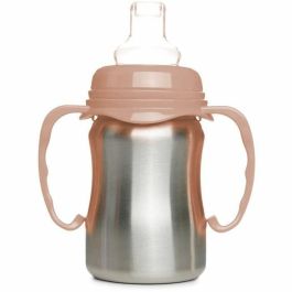 Thermobaby THE3023191861127 Vaso de Aprendizaje Antigoteo Ergonómico Acero Inoxidable 180 ml Diseño Pesca