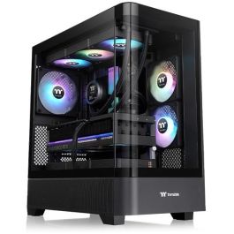 Thermaltake View 290 TG ARGB Midi Tower Negro - Torre PC con Ventiladores ARGB y Panel de Cristal Templado