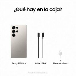 Samsung Galaxy S25 Ultra SAM8806095859880 Smartphone con IA, 1 TB, color gris titanio Samsung Galaxy S25 Ultra SAM8806095859880 Smartphone con IA, 1 TB, color gris titanio