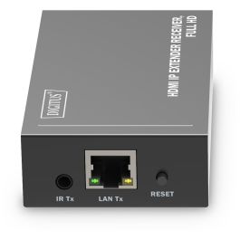 Digitus Receptor Extensor HDMI IP Full HD 1080p, 120m, para Cable Cat6/7/8, Negro
