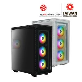 XPG BATTLECRUISER II Midi Tower Blanco Gaming