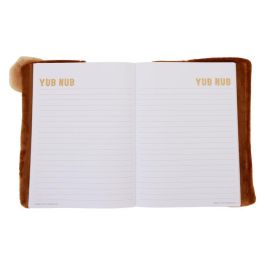 LOUNGEFLY Cuaderno Star Wars Ewok Return of the Jedi de Felpa Vegana 15x20cm