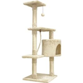 Árbol para gatos PALOMA - 40x40x114cm - Beige Precio: 47.49999958. SKU: B1CPKKHFJD