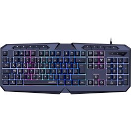 Speedlink LUDICIUM RGB Rainbow Gaming Teclado QWERTZ Alámbrico USB Negro Precio: 34.98999955. SKU: B1KLVCKYYF