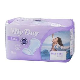 My Day Compresas Incontinencia Midi Súper Absorbentes para Mujer 10 Uds, Protección Inigualable y Confort Total Comfort System Precio: 2.6899994. SKU: S4604262