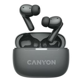 Canyon Auriculares OnGo 10 In-Ear True Wireless Bluetooth 5.3 Llamadas Música Deporte Uso Diario Negro