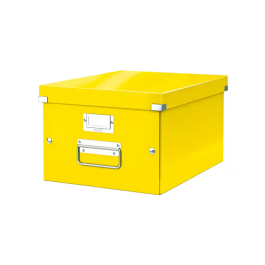 Leitz Caja Click&Store Mediana 281x200x369 mm Amarillo 16 Litros Precio: 31.3027. SKU: B1D6TYYL2T
