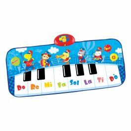 Piano de juguete Winfun 90 x 0,5 x 38 cm Azul Animales (6 Unidades)