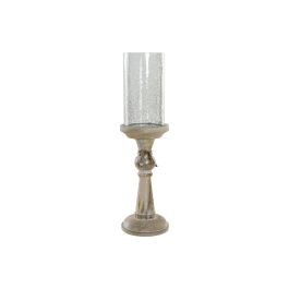 DKD Home Decor Portavela Romántico de Mango y Cristal Natural Transparente 14.5 x 50.5 x 14.5 cm (2 Unidades) Precio: 48.50000045. SKU: B1BZL2M4BP