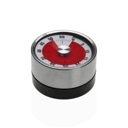Temporizador de Cocina Versa 6,5 x 3,5 x 6,5 cm Rojo