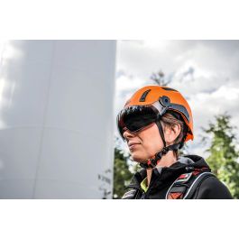 Abus 4003318948008 Casco de seguridad industrial SPECTOR Naranja