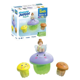 Playmobil Tinti Familia De Medusas De Colores Junior 71439 Set De Baño Juguete