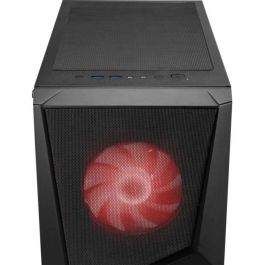 CAJA MSI MAG FORGE 100M,3x2.5"+2x3.5”,3x120MM (RGB) +1x120MM,2xUSB3.2+AUDIO+MICRO,MID-TOWER,NEGRA