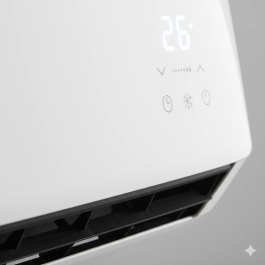 Calefactor PTC + Ventilador 1600W Control Remoto Blanco